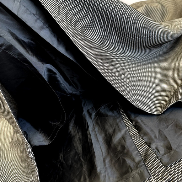 Tahari Arthur S Levine Casual Pencil Skirt Houndstooth Plus Size 24W Black White - Picture 10 of 14